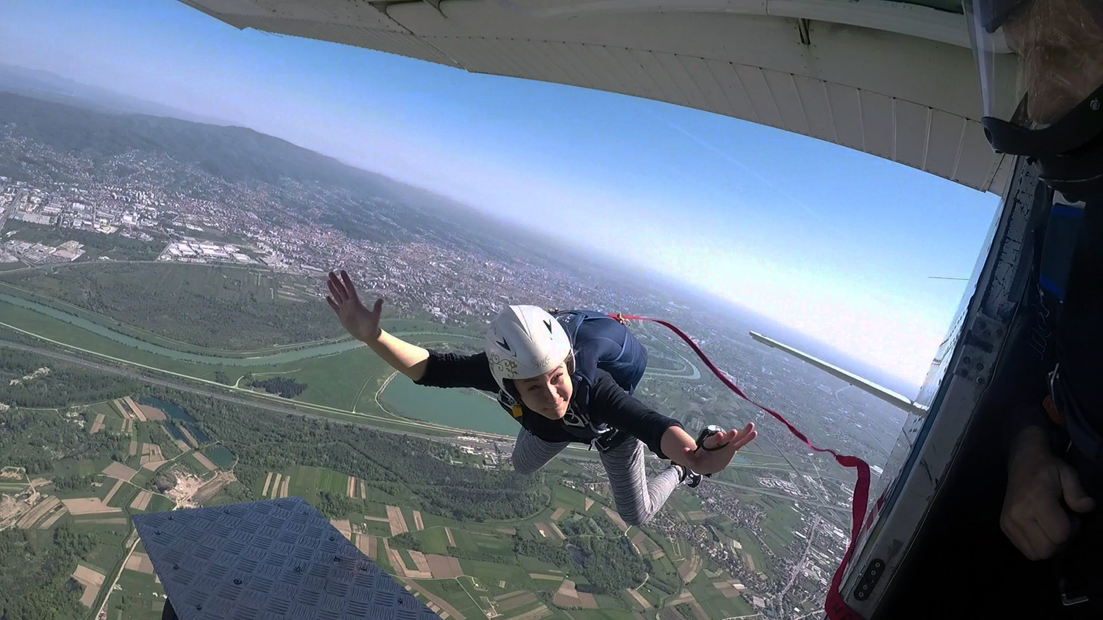 exit učenik, skydive croatia, aeroklub Tandem