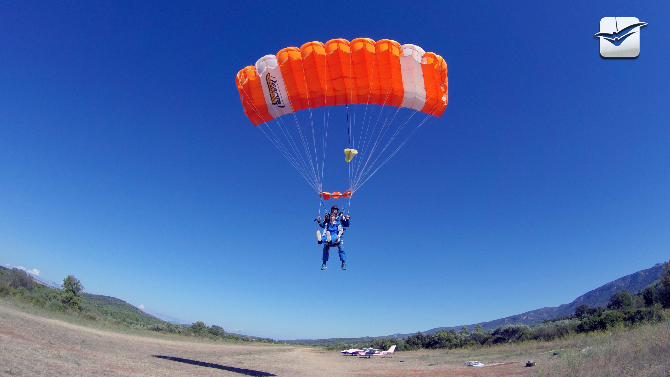 Otvoreni tabdem padobran, skydiving croatia, aeroklub Tandem